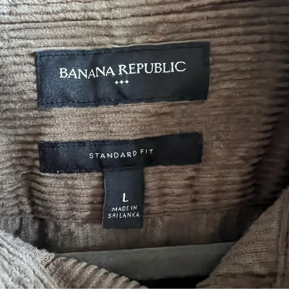 Banana Republic Wide Wale Corduroy Shacket